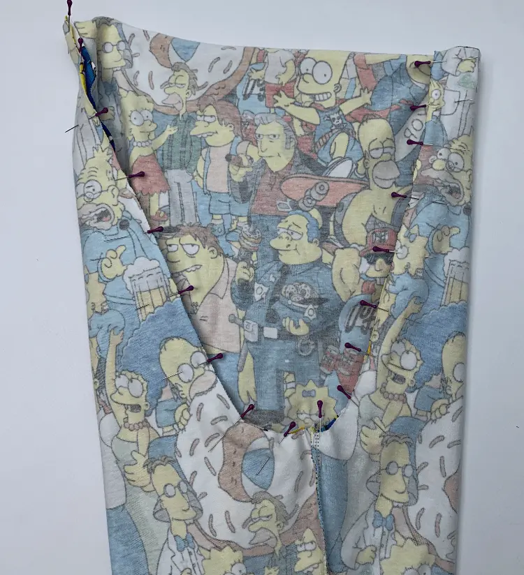 Sewing Preston women's leggings: easy and quick tutorial for beginners