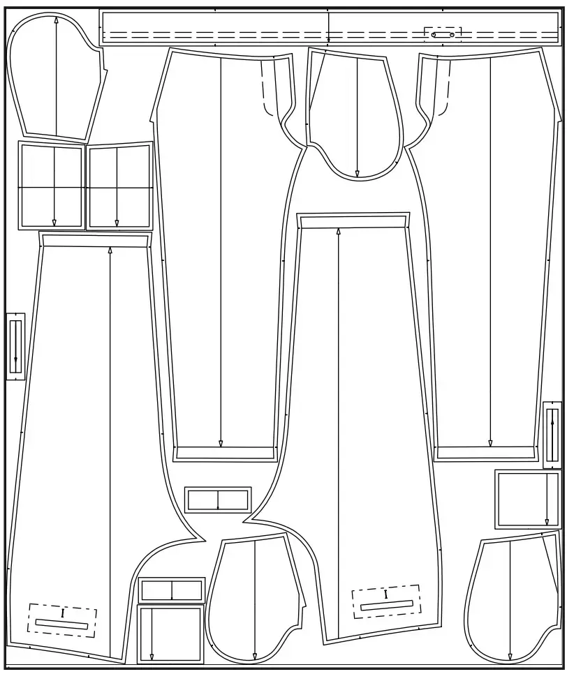 Turin mens trousers sewing tutorial