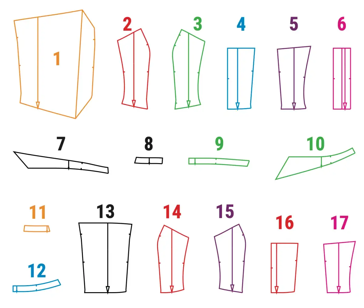 Flora women's bodice sewing tutorial