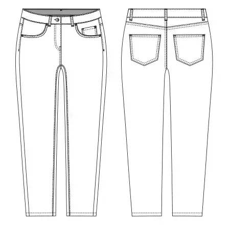 Viola women's jeans sewing tutorial