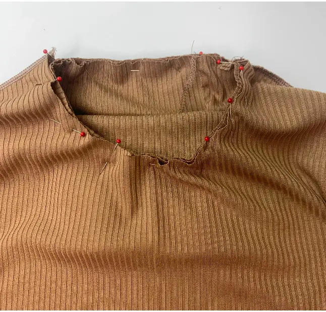Women's turtleneck Valencia sewing instructions: easy guide for beginners