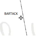 Bartack reinforcement stitch marker