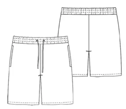 Texas men's shorts sewing tutorial