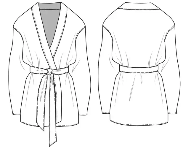Kelly women's jacket sewing tutorial