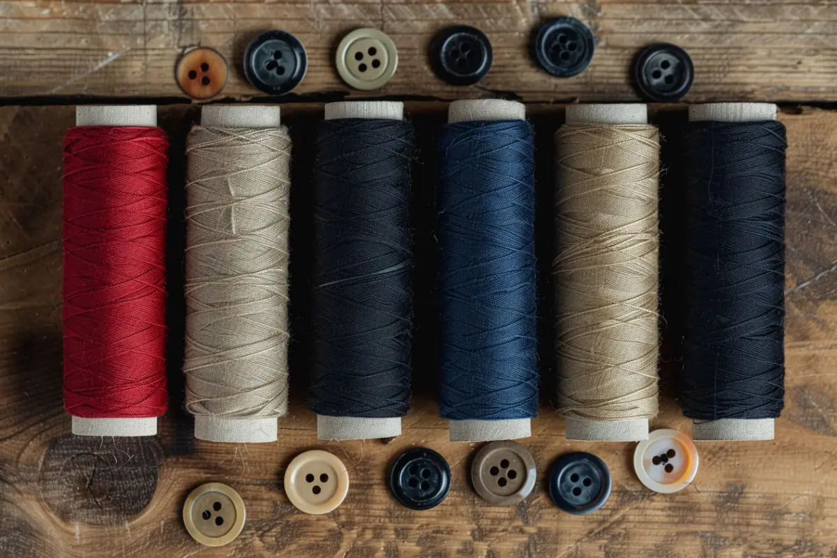 Sewing begins when you thread the machine