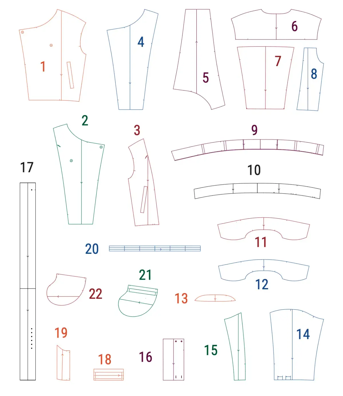 How to make a women's Soho jacket: easy DIY sewing tutorial
