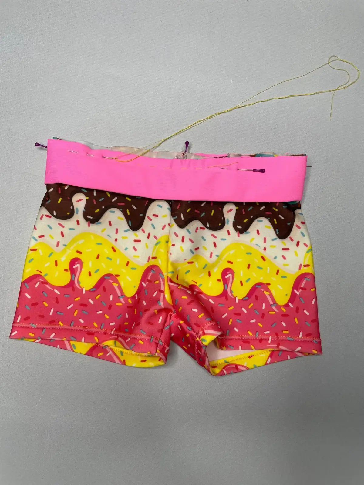 Alanya girls summer sport shorts sewing tutorial
