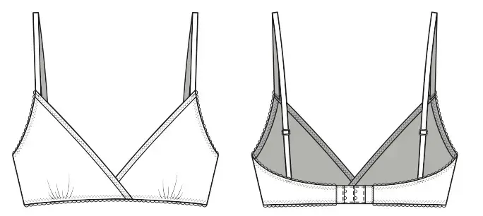 Pamela soft bra sewing tutorial