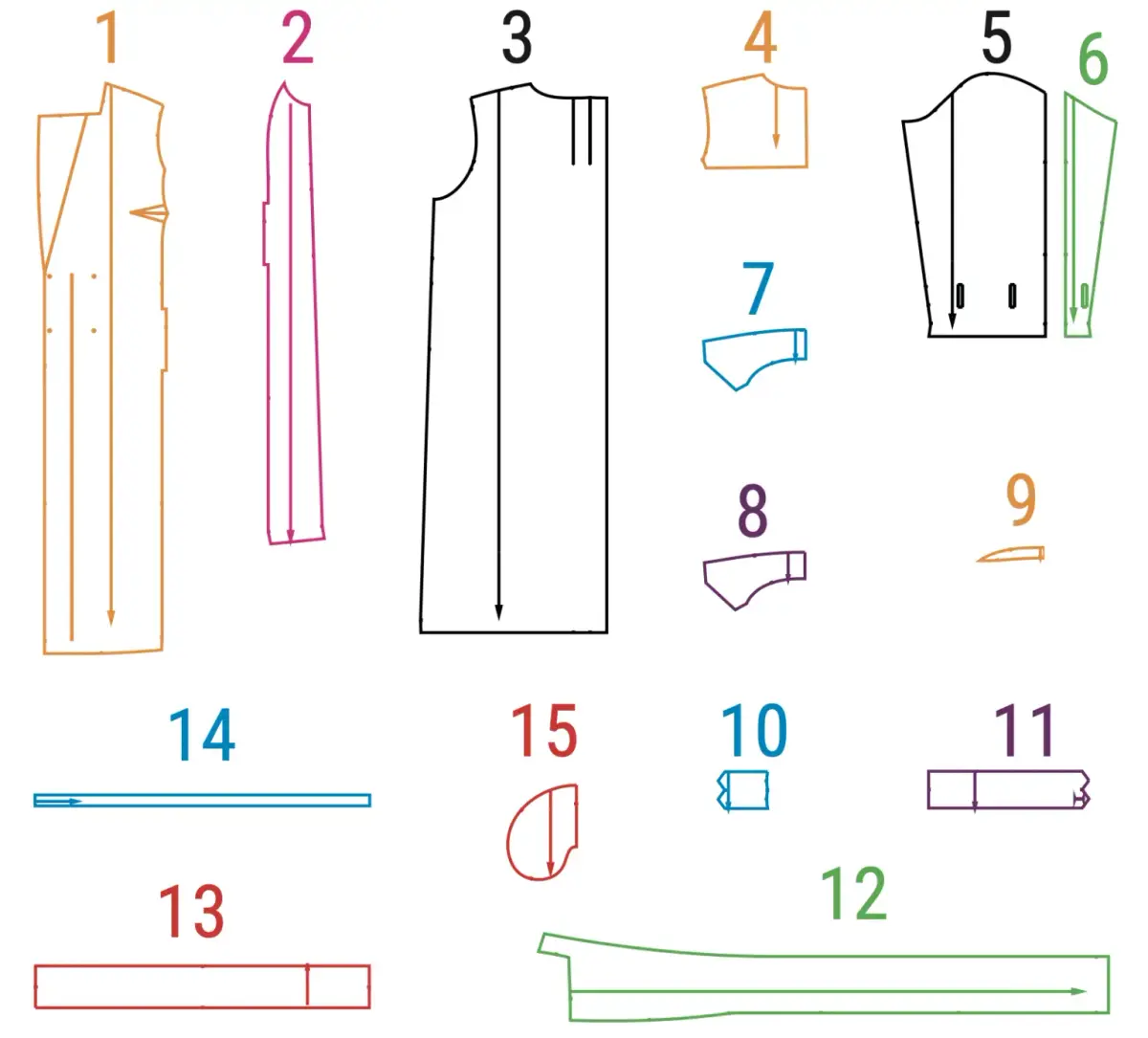 Azalea trench coat sewing tutorial