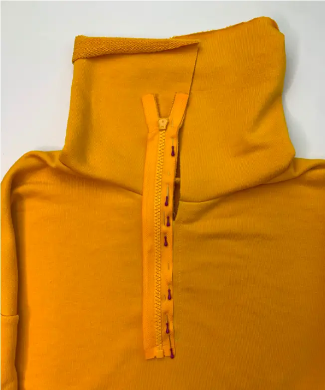 How to make a Orleans women's sweatshirt: sewing tutorial for all levels