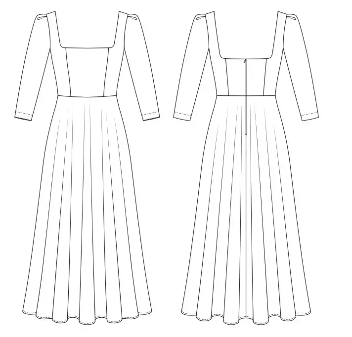 Sewing a women's Provence dress: easy DIY romantic summer dress tutorial