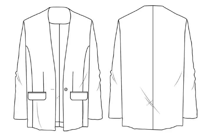Grace women's jacket sewing tutorial