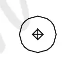 Button or grommet placement marker