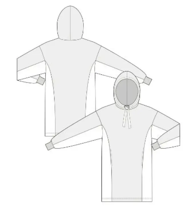 How to sew an Aspen oversized hoodie dress: step-by-step tutorial