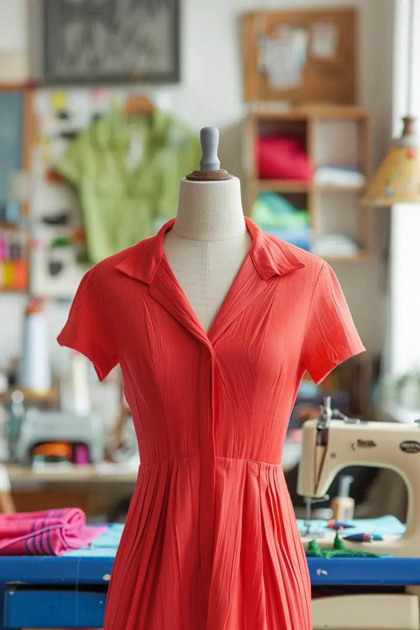 Pressing a seam open on the wrong side of the fabric