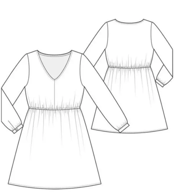 Sew the Larnaca women's dress: easy sewing tutorial for beginners