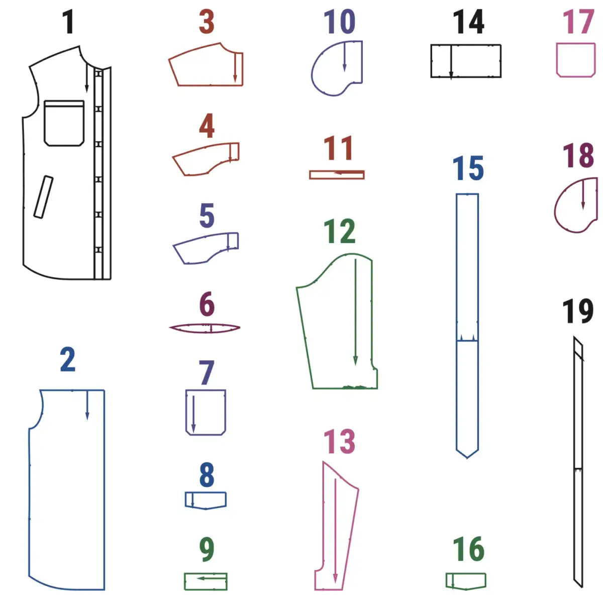 Karoline women's shacket sewing tutorial