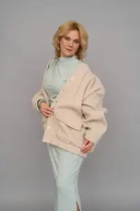 Plaza women's bomber jacket sewing pattern + video tutorial