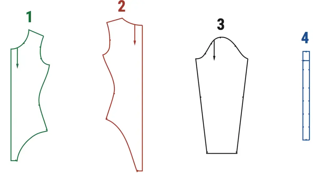 Jennifer women's bodysuit sewing tutorial