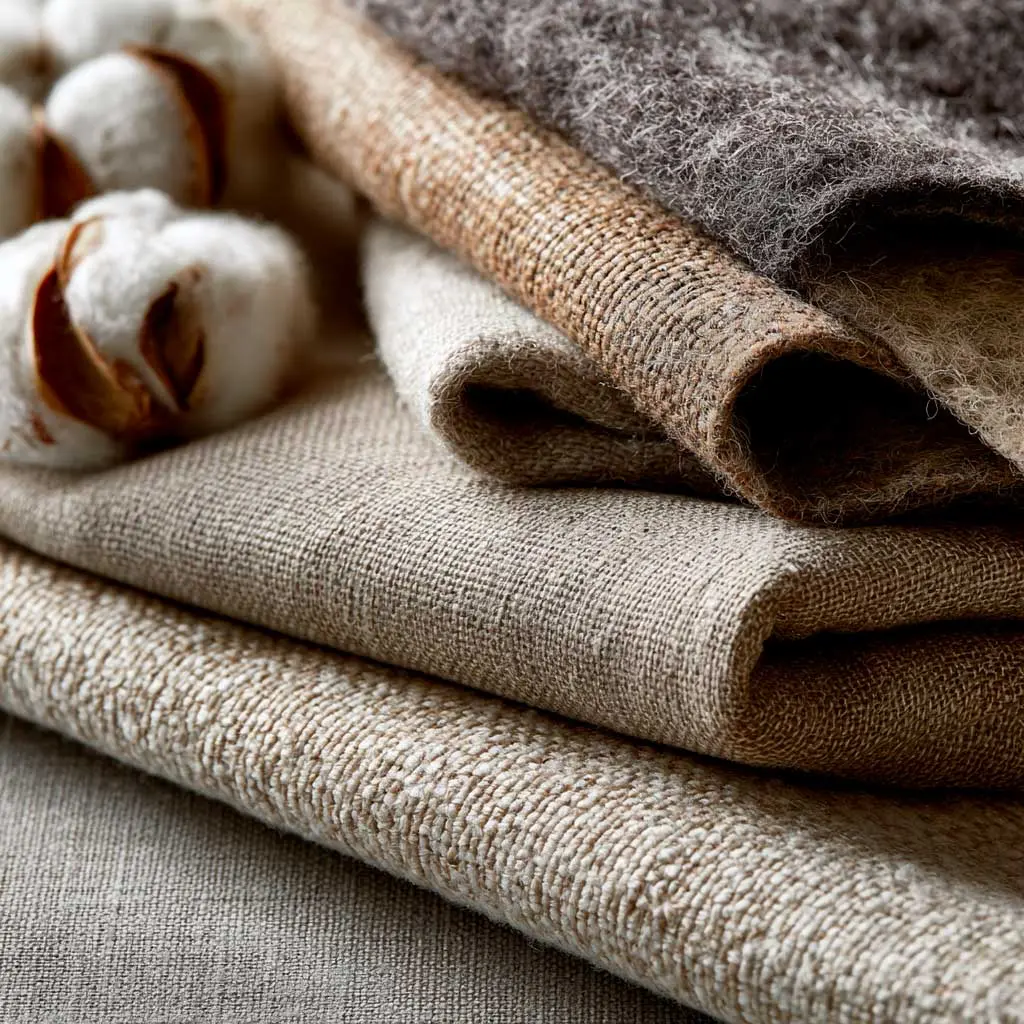 Beginner-friendly fabrics — cotton, linen and felt