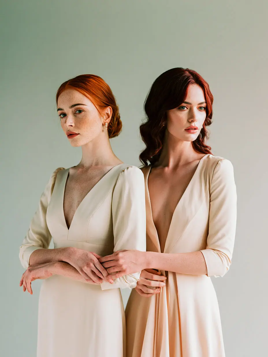 The V-neck and round/scoop necklines — the two most versatile, flattering necklines