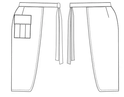 Rosalia long basque belt sewing tutorial