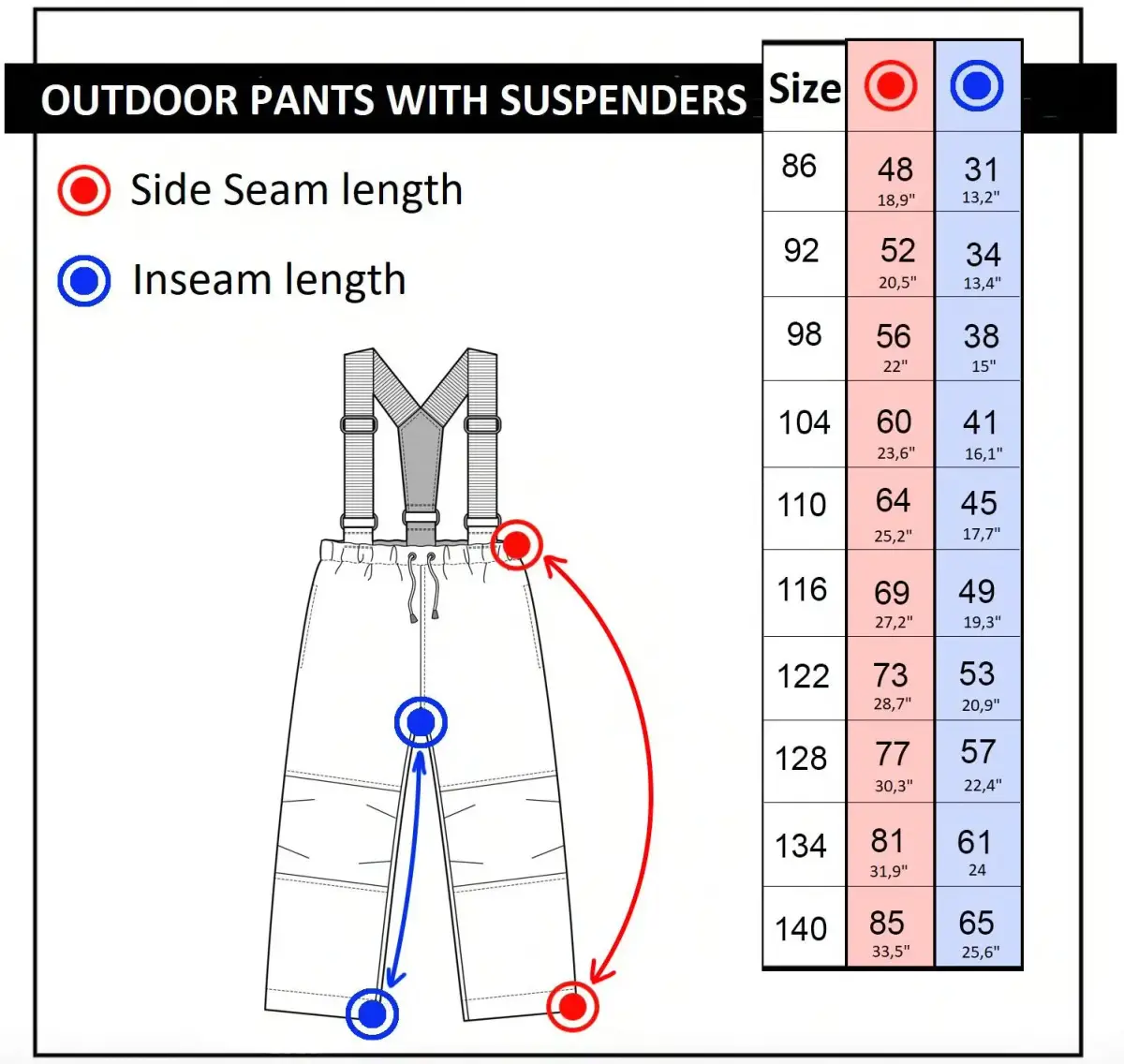 Brighton kids outdoor pants sewing tutorial