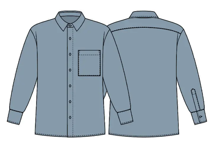 Portland Men's shirt sewing tutorial: step-by-step guide for a classic shirt