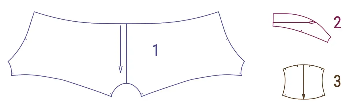 How to sew men's Marseille boxer shorts: step-by-step sewing tutorial