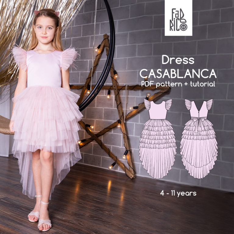 Children's sewing patterns in PDF Fabrico