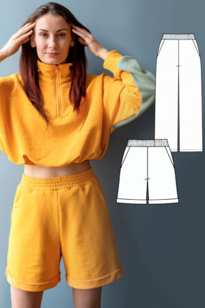 LeMans women's shorts and trousers sewing patterns