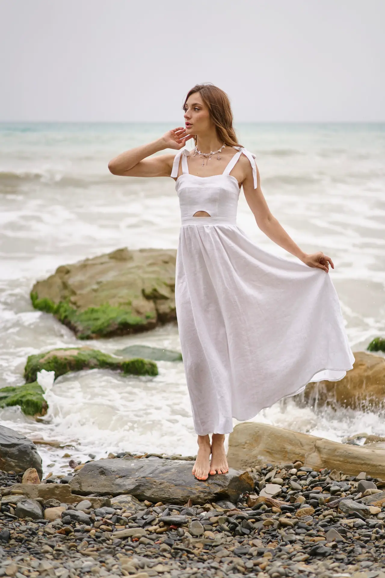 white dress stitching design Recreating Kate: White Zimmerman Dress  Mabey She Made It