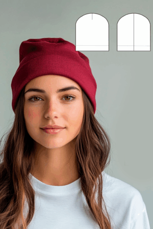 Geneva women's hat sewing pattern + video tutorial