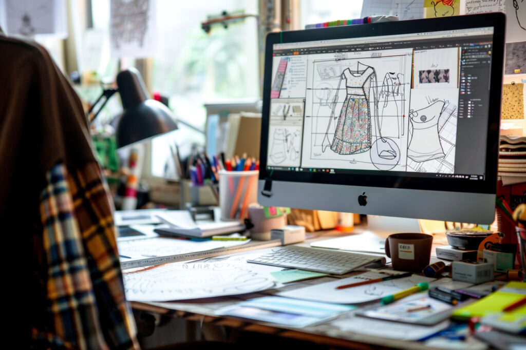 Behind the Pattern — how PDF sewing patterns are made