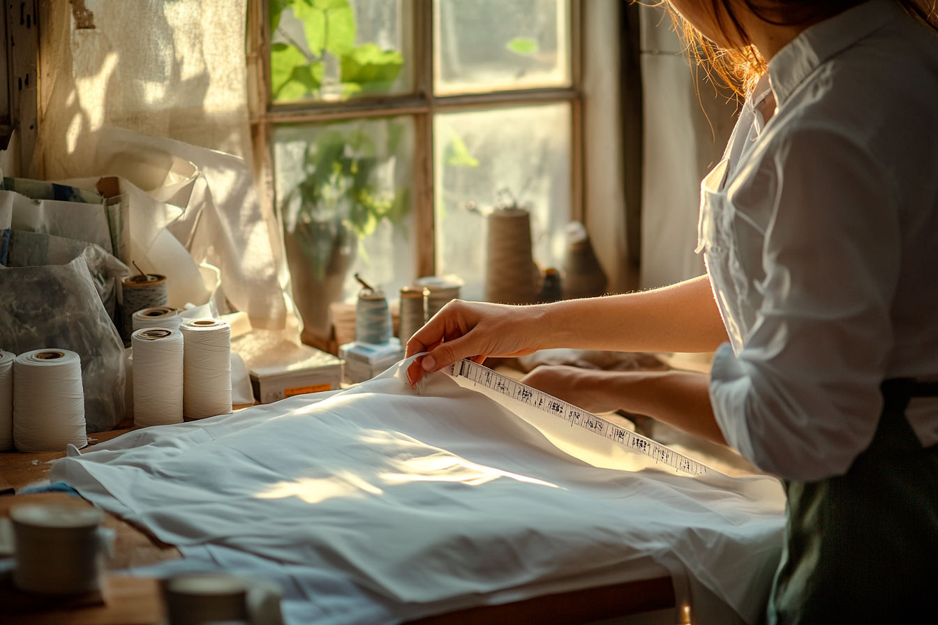Evaluating a sewing pattern before cutting the fabric