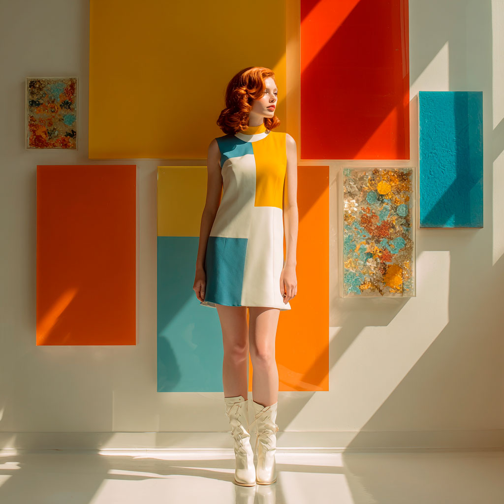 1960s mini shift and little black dress