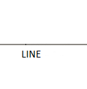 Solid line marked LINE