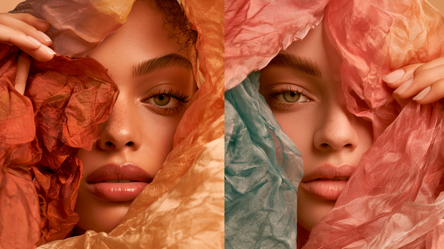Warm vs cool undertones — finding the colour family that suits your complexion