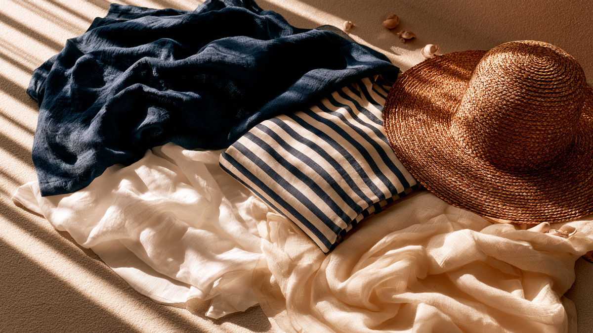 Why navy, white, and linen are the colours of summer — the timeless palette