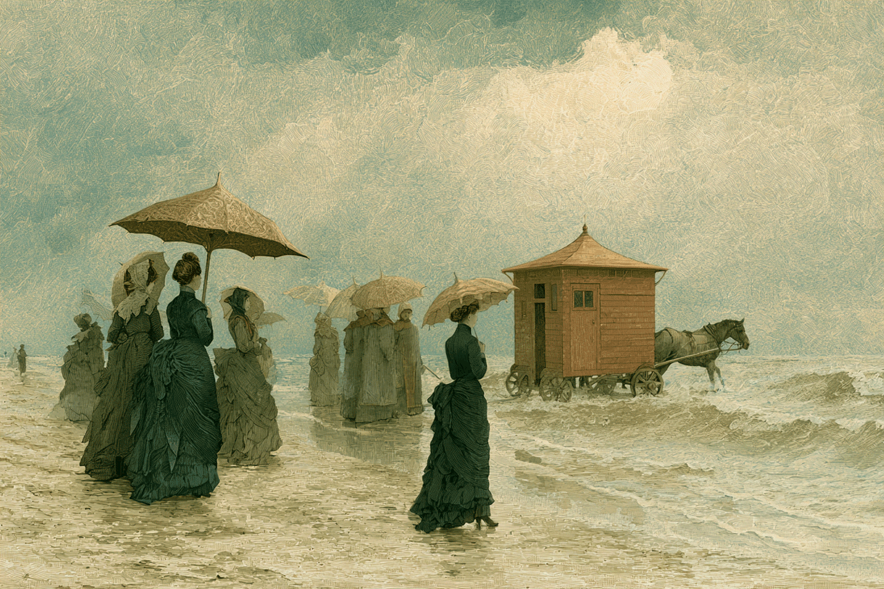 Victorian bathing costumes — the elaborate swimwear of the 1800s