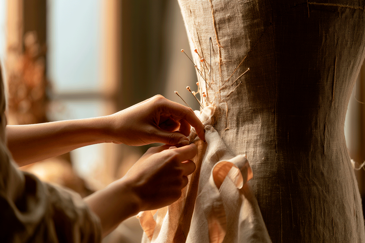 Adding ease to a Fabrico dress pattern to make it work as a beach cover-up