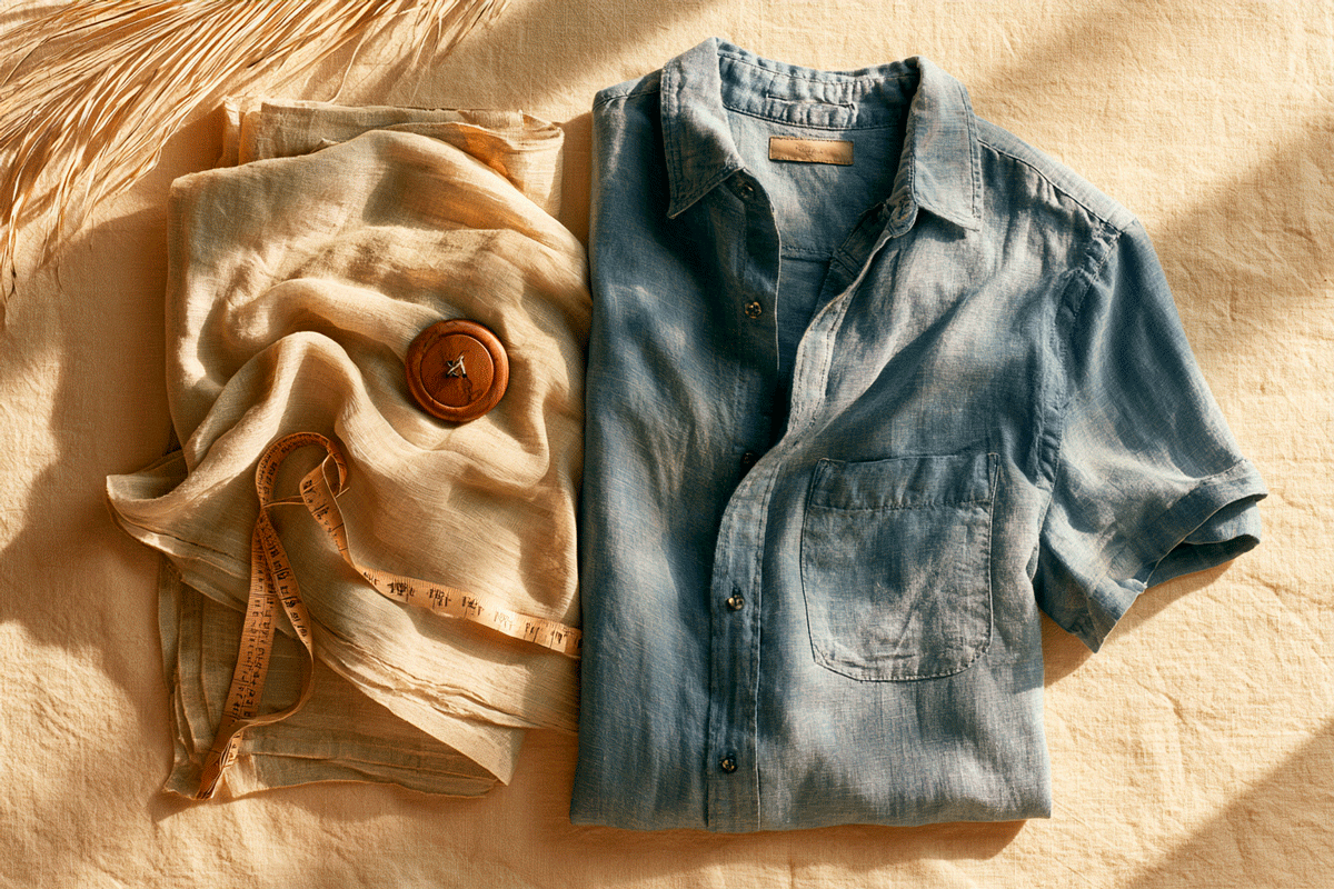 Finished Vicenza men's shirt in cotton poplin